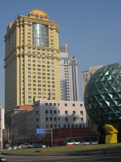 Dalian Central Residence Ngoại thất bức ảnh